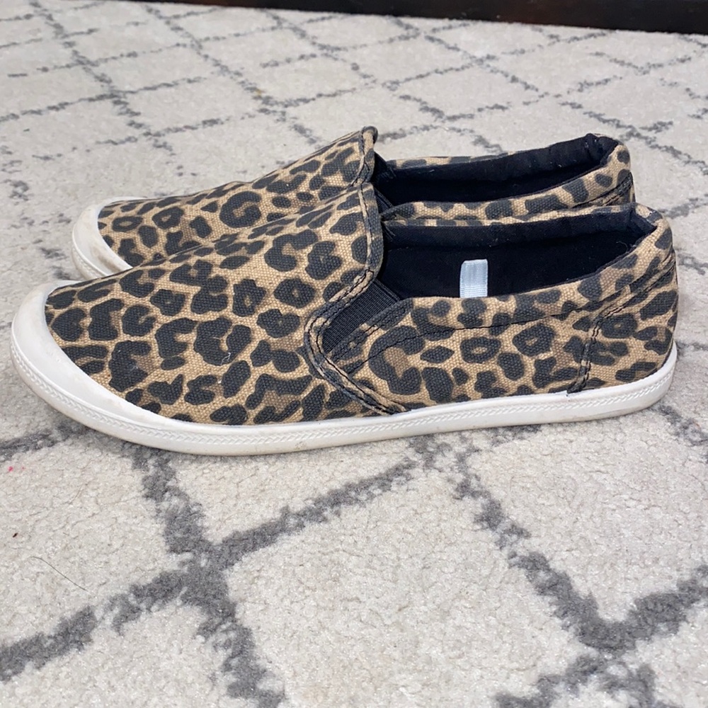 Women’s Mad Love Kasandra Leopard Twin Gore Canvas Sneakers
